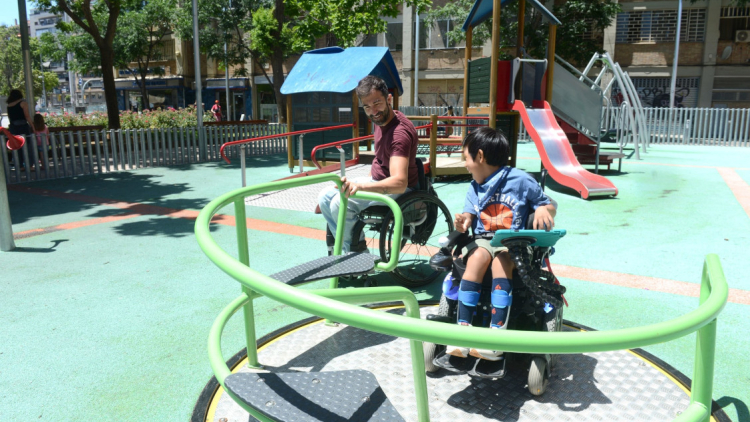 Parc infantil accessible de Sant Andreu