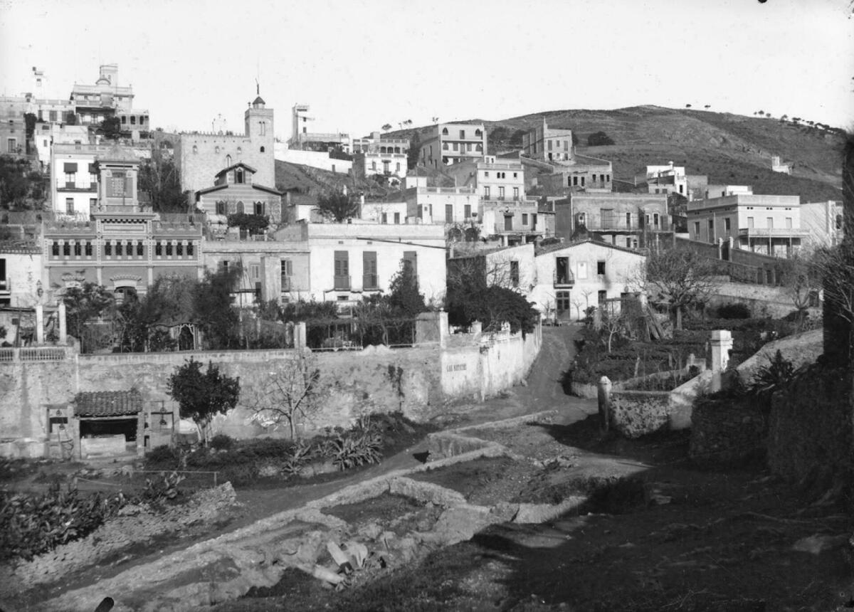 Hostal de la Farigola, Vallcarca, c. 1900. J. Anglada (atribuït)