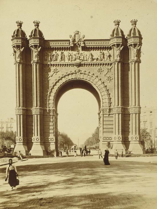  Arc del Triomf, 1888. AFB. Autor desconegut