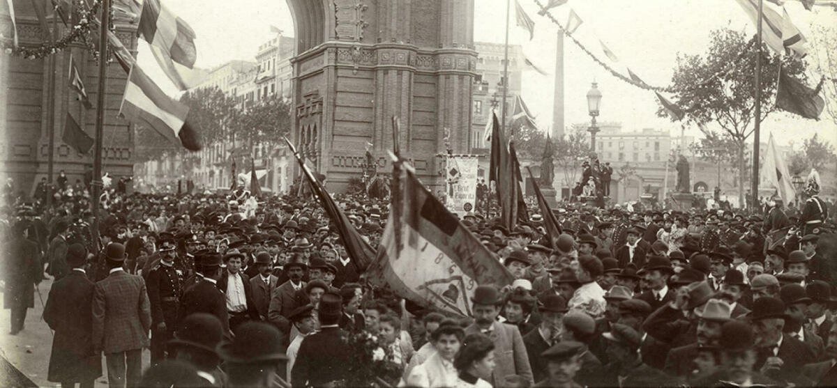 Festa Homenatge Solidaritat Catalana, 1906. AFB. F. Ballell