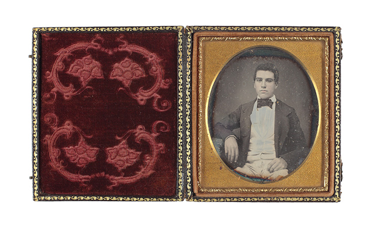 Retrat d'home, 1842-1860. AFB. Autor desconegut