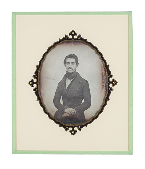 Retrat d'home, 1842-1860. AFB. Autor desconegut