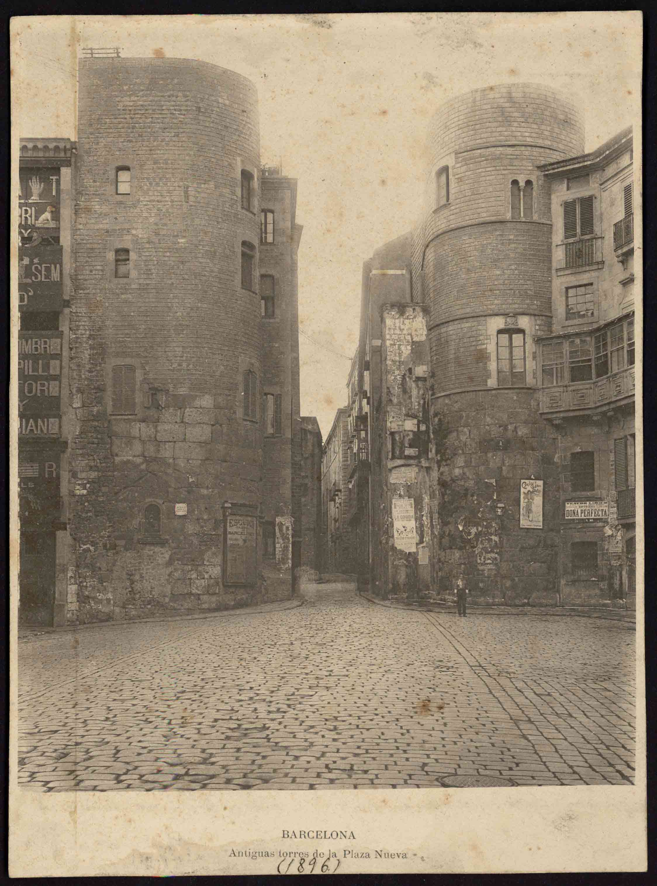 La Plaça Nova el 1896