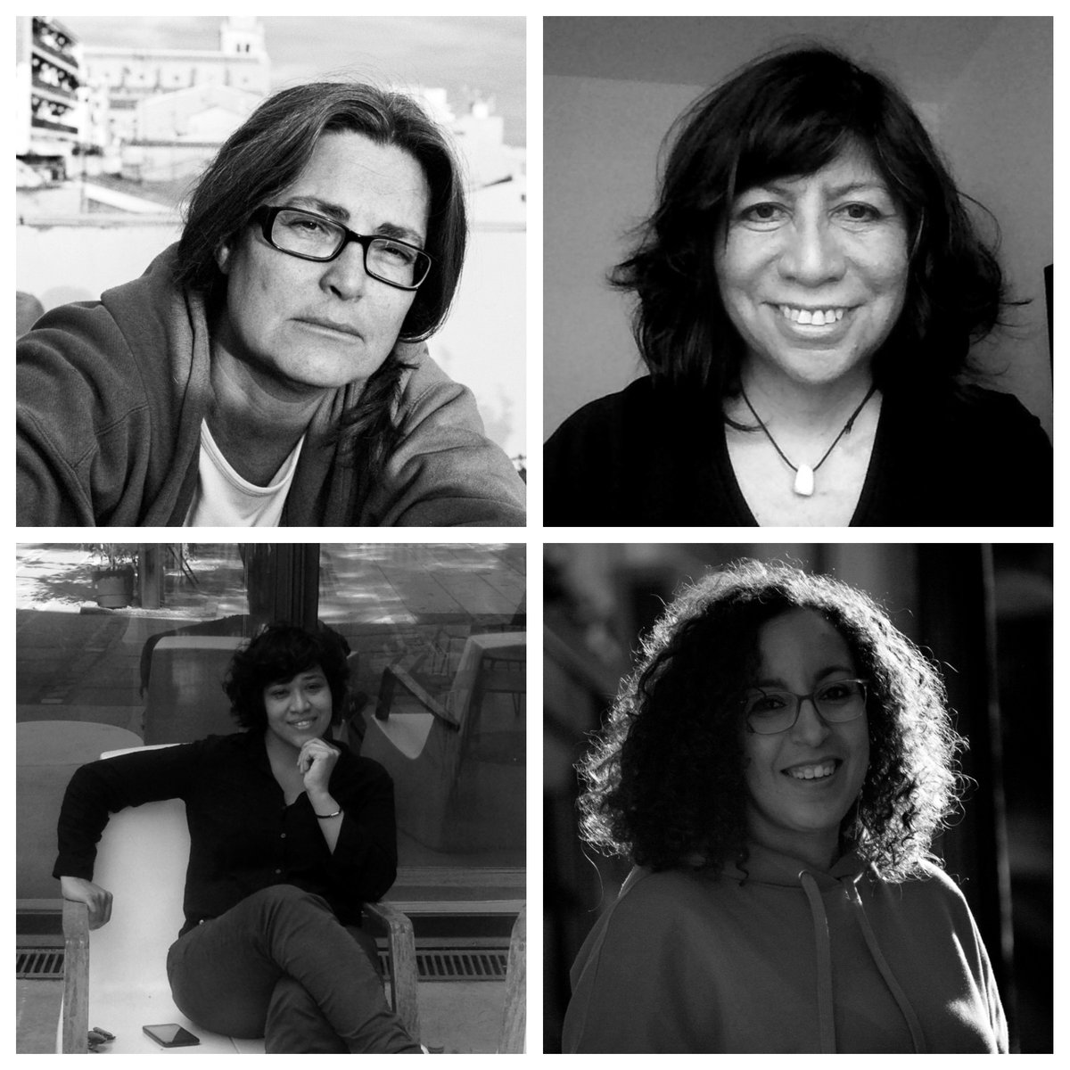 Kira Bermúdez, Úrsula Santa Cruz, Anyely Marín Cisneros i Najat El Hachmi