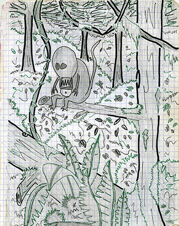 'Mono árbol' (‘Tree Monkey’), Kikol Grau, 200?
