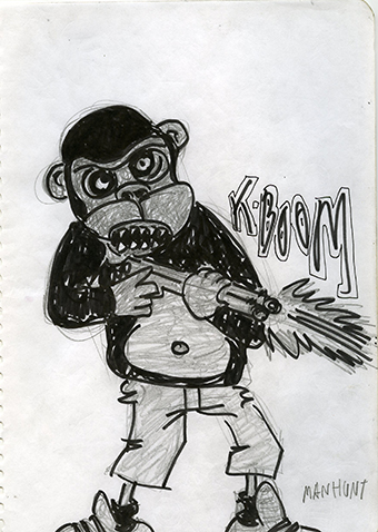 'Mono loco' (‘Crazy Monkey’), Kikol Grau, 200?