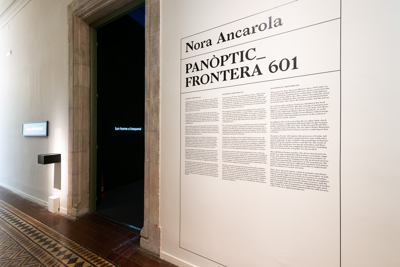 Panòptic_Frontera 601. Nora Ancarola