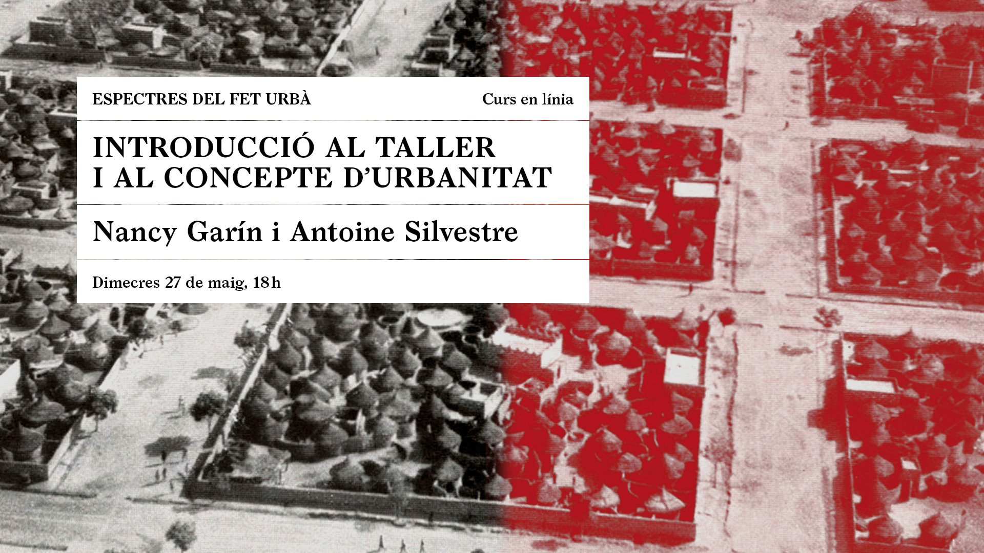 Introduction to the workshop and to the concept of urbanity