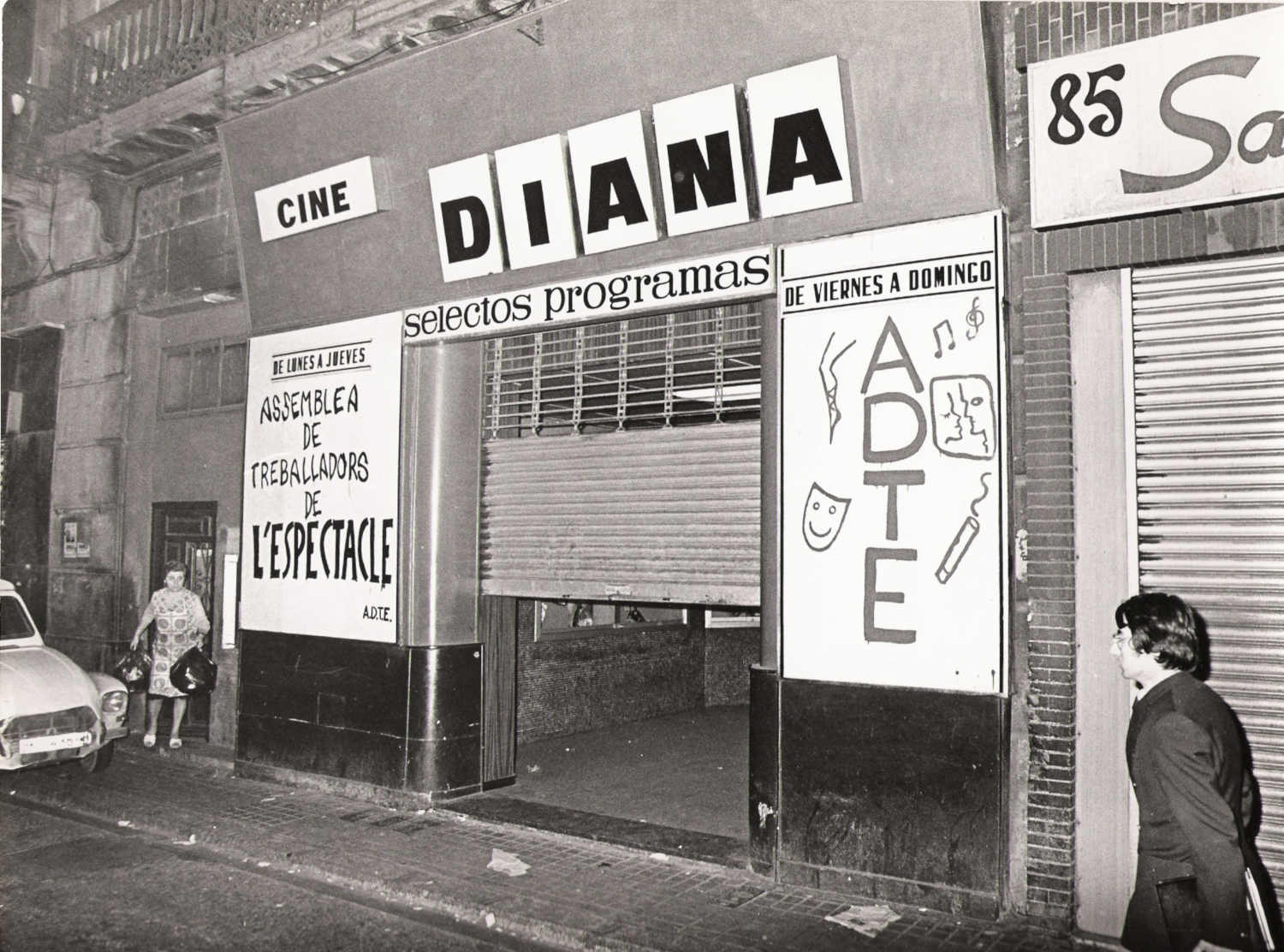 Saló Diana (1977-1978). Barcelona's Phantom of the Paradise