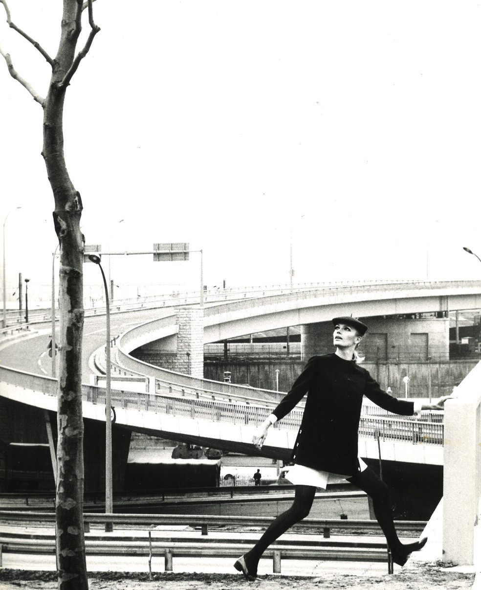 S. t., 1967. Intercambiador de la Porte de la Chapelle, París