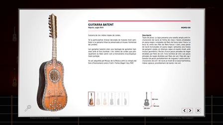 Pantalla interactiva, Museu de la Música de Barcelona