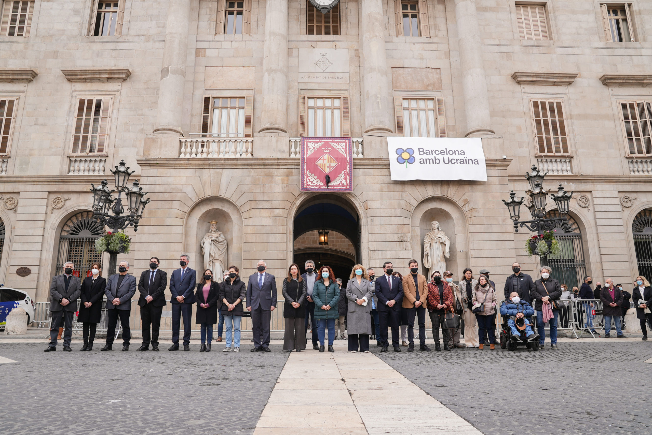 Barcelona Commemora Amb Un Minut De Silenci El Dia Per Al Record De Les