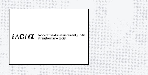 logo IACTA Cooperativa d'assessorament jurídic i transformació social