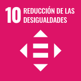 Icono del Objetivo de Desarrollo Sostenible 10 de la Agenda 2030