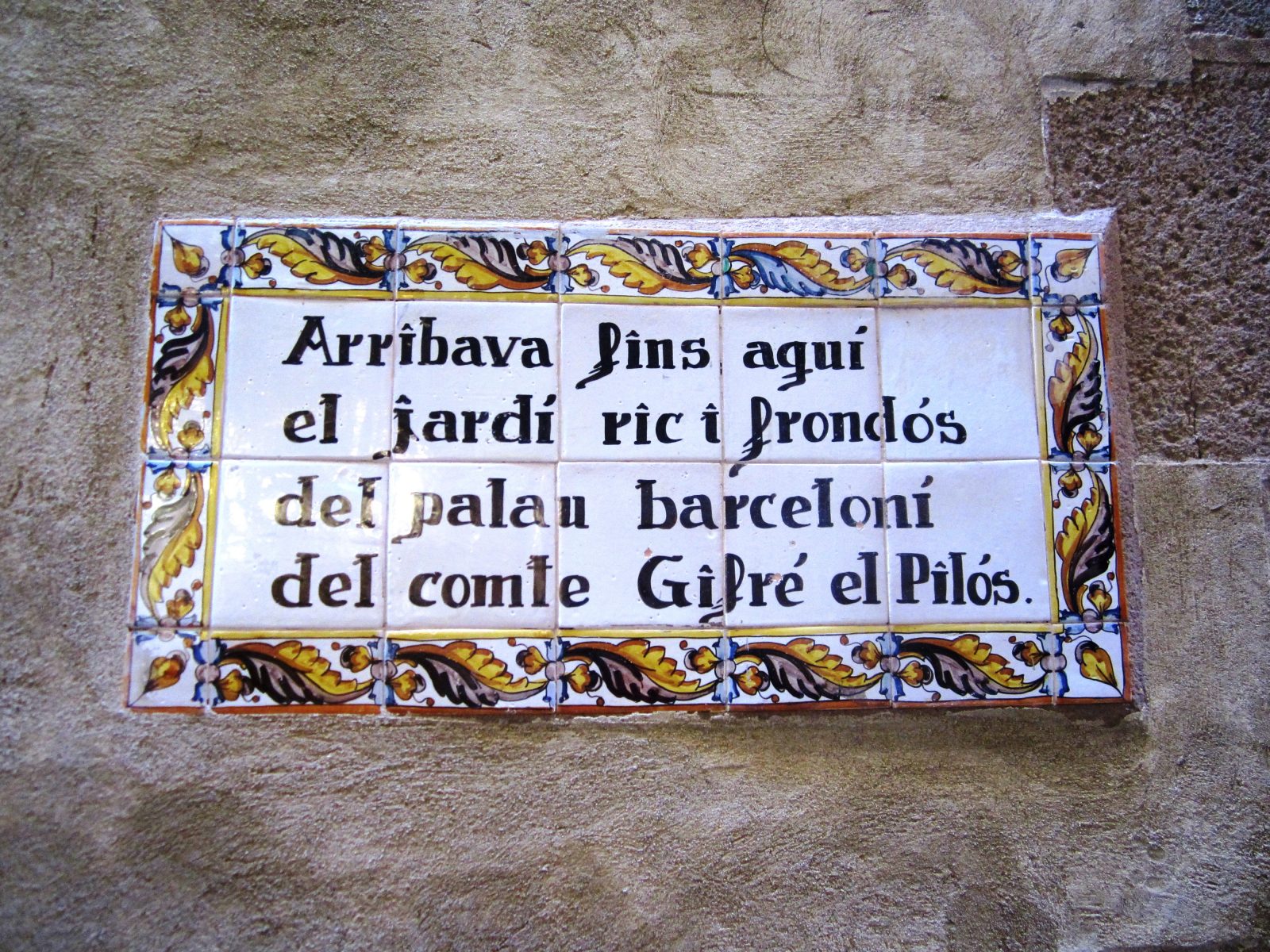 Mosaic de rajola ceràmica