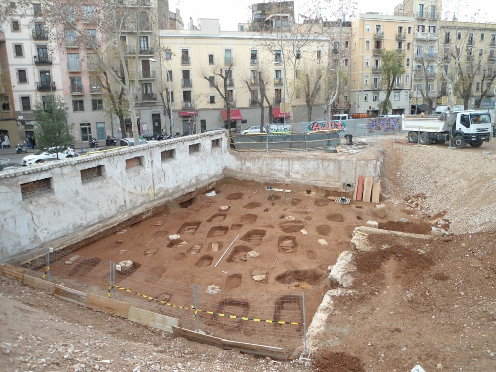 Vista general de la necròpolis. Foto: Jordi Serra