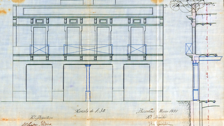Casa Riera al carrer Nàpols 166 