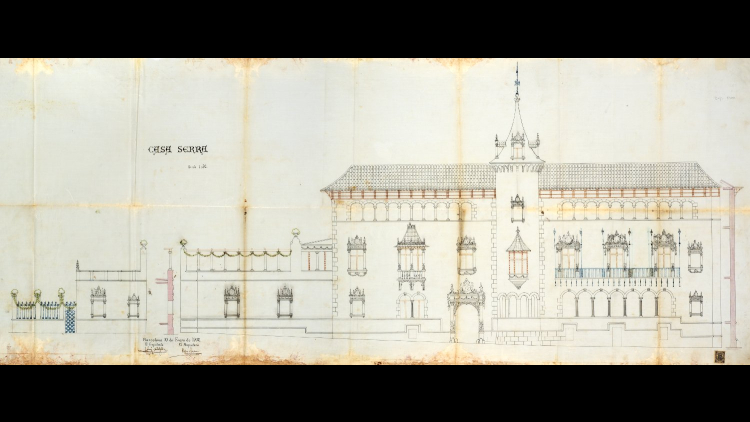 Casa Serra a rambla de Catalunya 126 