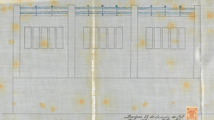 Tallers de l’empresa Ballarín de ferros artístics al carrer Venus s/n
