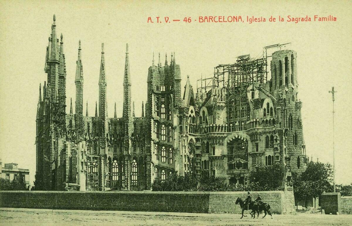 Temple de la Sagrada Família, 1882-1900. AFB. Àngel Toldrà Viazo editor