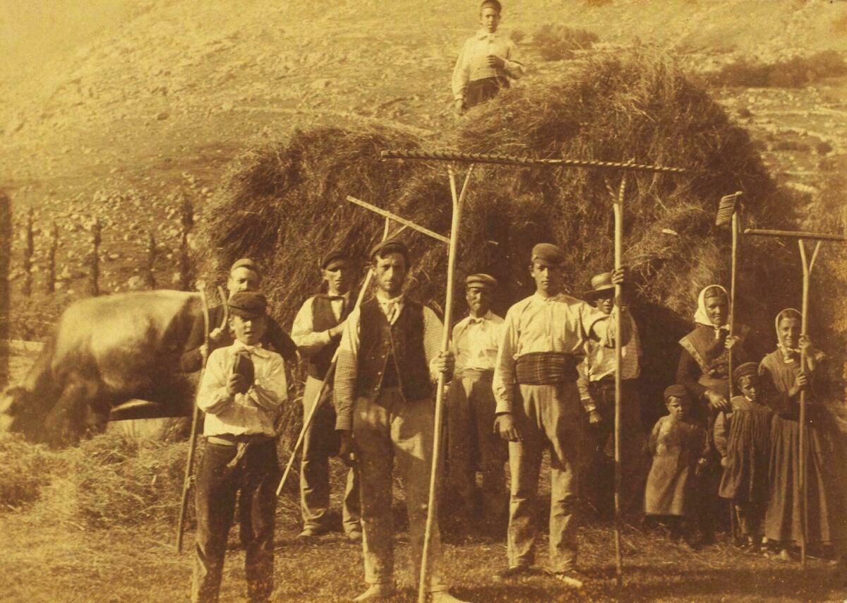 Escena de camp. Vall de Carol c. 1895. AFB. Autor desconegut