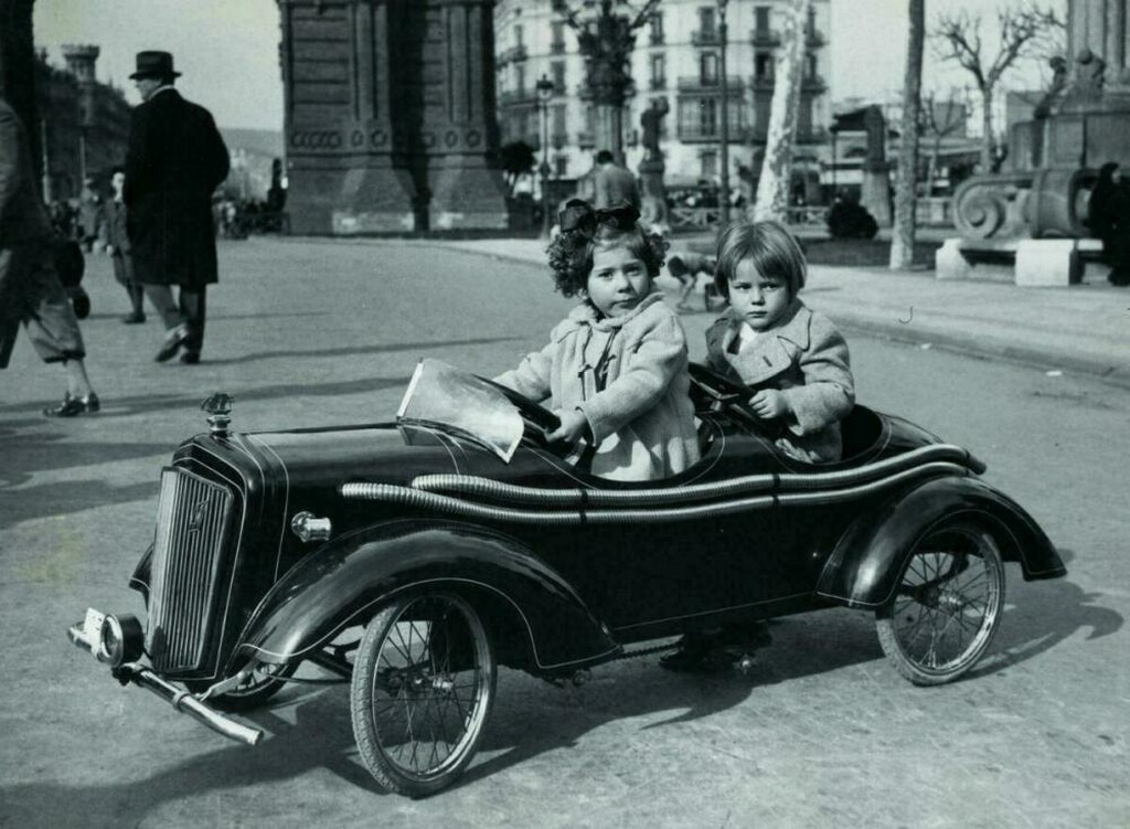 Cursa infantil d'automòbils, 1935. AFB. Pérez de Rozas