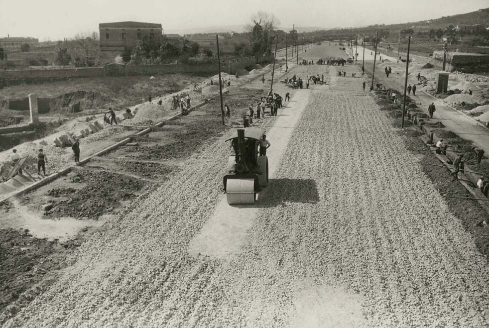 Avinguda Diagonal, c. 1924. AFB. J. Domínguez