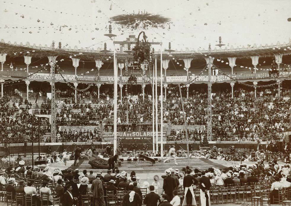Circ Eqüestre a Les Arenes, 28 de juny 1907. AFB. Frederic Ballell