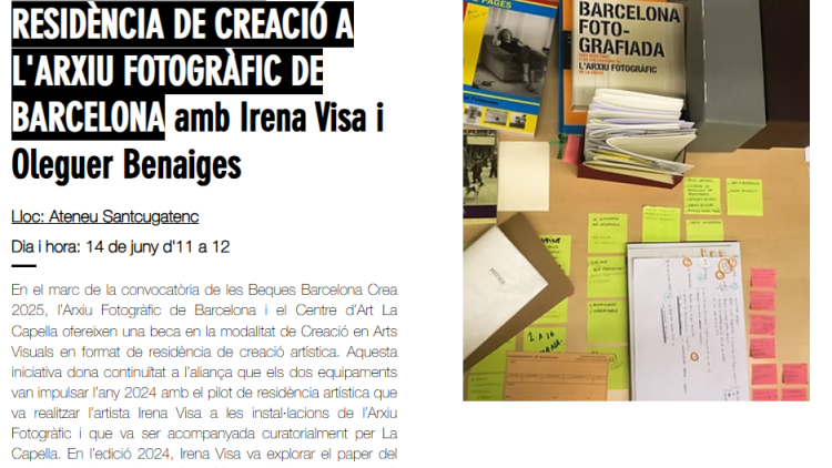Presentació Irena Visa_Lumínic 2025