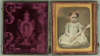 Retrat d'una nena, 1842-1860. Autoria desconeguda. AFB