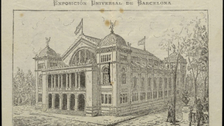 Guia simplificada de l’Exposició Universal del 1888. Imprès dedicat a explicar breument l’Exposició Universal de Barcelona.  Referència AHCB: 5D79 – C3