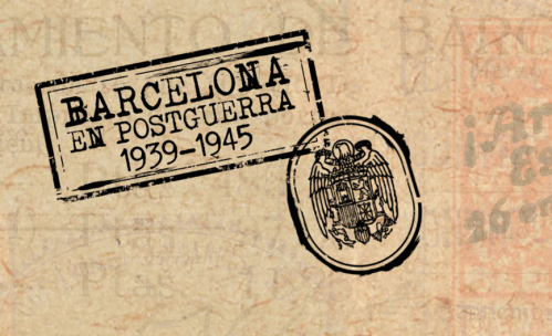 Web Barcelona en postguerra, 1939-1945