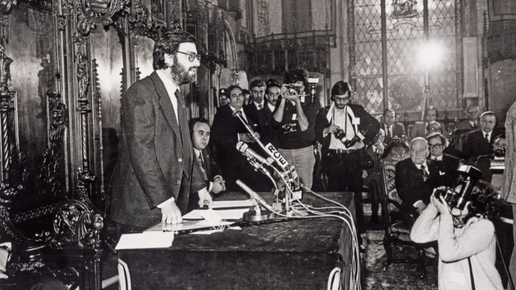 Narcís Serra’s speech at the ceremony to establish the new City Council.