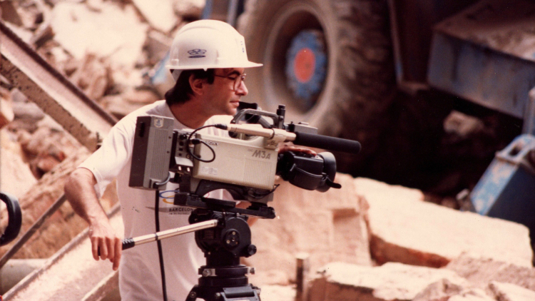 Profesionales de la productora Clara Films que trabajaron para capturar la Barcelona de 1992