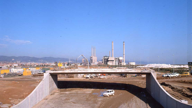 Cobertura de la ronda del Litoral, 1990. Fris (AFB)