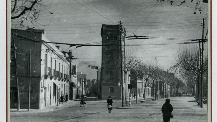 Carrer del Llenguadoc and rambla de Fabra i Puig, Tomàs Fàbregas, 1944. Photographic Archive of Barcelona. 