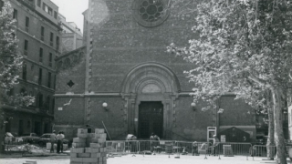 La remodelació de la plaça de la Virreina s’executà entre els anys 1981 i 1982 