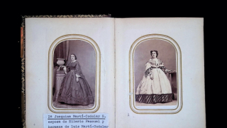 Reproducción del álbum familiar y las albúminas del Fondo Martí-Codolar, 1872-1892. AMDHG. Autor desconocido y Kimm 