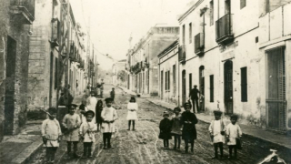 Calle de la Combinación actual Chapí, A. Brunat, 1918. Fondo del Foment Hortenc. AMDHG
