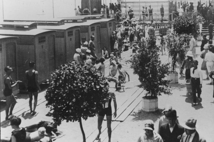 Passadís i platja de Sant Sebastià