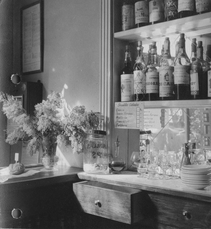 Interior d'un bar