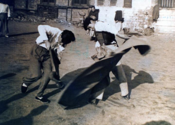 Entrenament d'un torero