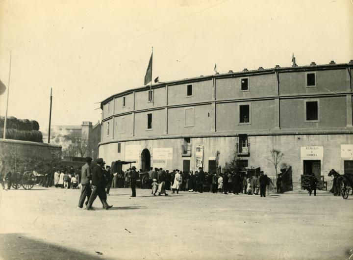 Vista de la plaça El Torín