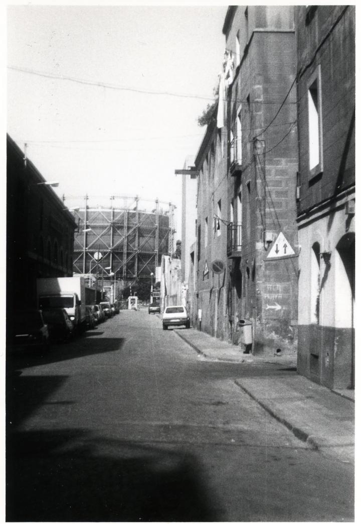 Carrer de Ginebra i gasòmetre