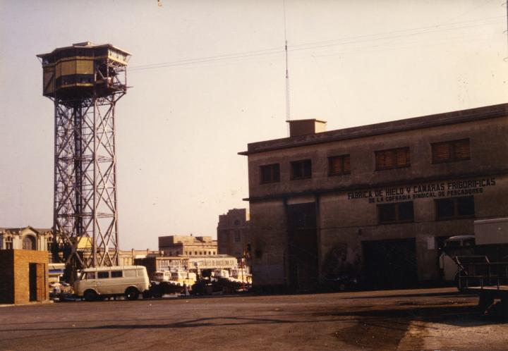 Torre del telefèric de Sant Sebastià i magatzems