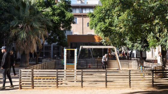 Parc al barri de Sant Pere, Santa Caterina i la Ribera