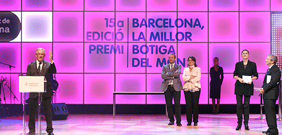 15a edició del  premi “Barcelona, la millor botiga del món”