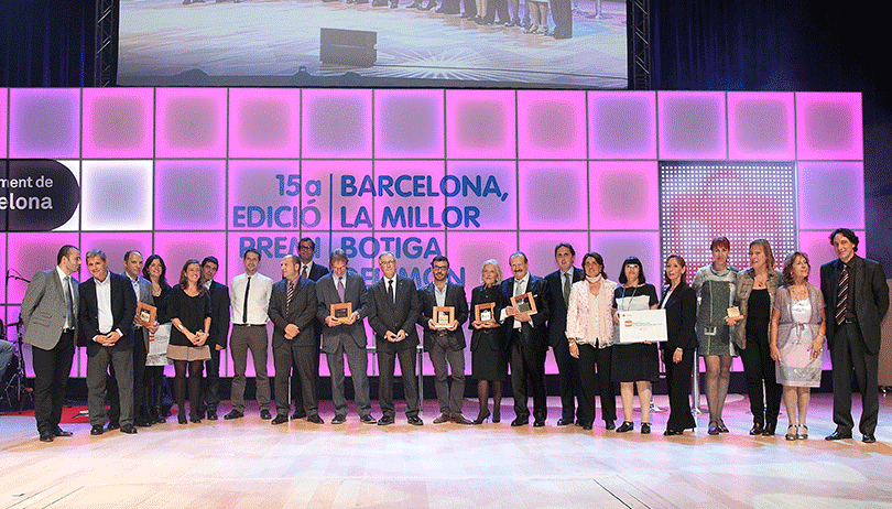 15.ª edición del premio "Barcelona, la mejor tienda del mundo"