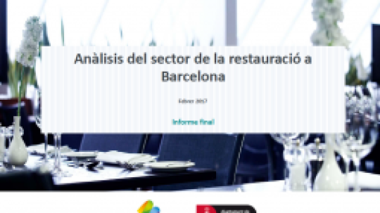 Anàlisi del sector de la restauració a Barcelona