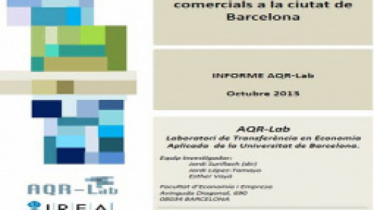 Estudi sobre els efectes de la liberalització d'horaris comercials a la ciutat de Barcelona